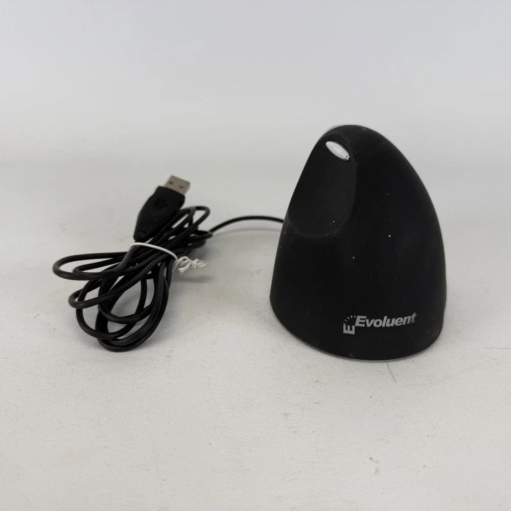 Evoluent VM3-RSB Vertical Mouse 4 Right Hand Ergonomic Optical Wired USB Tested